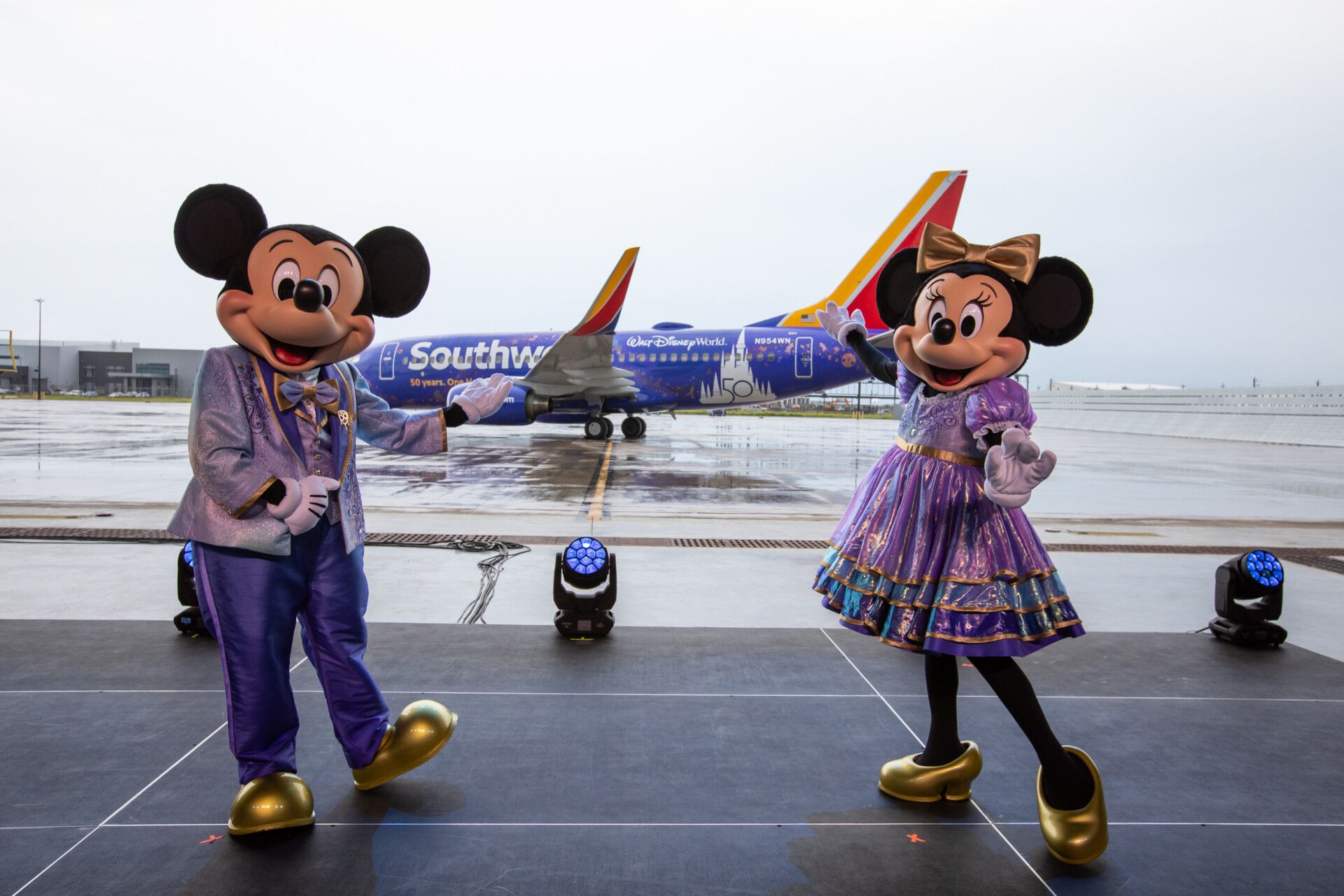 Southwest Partners With Disney World For Joint 50th Birthday