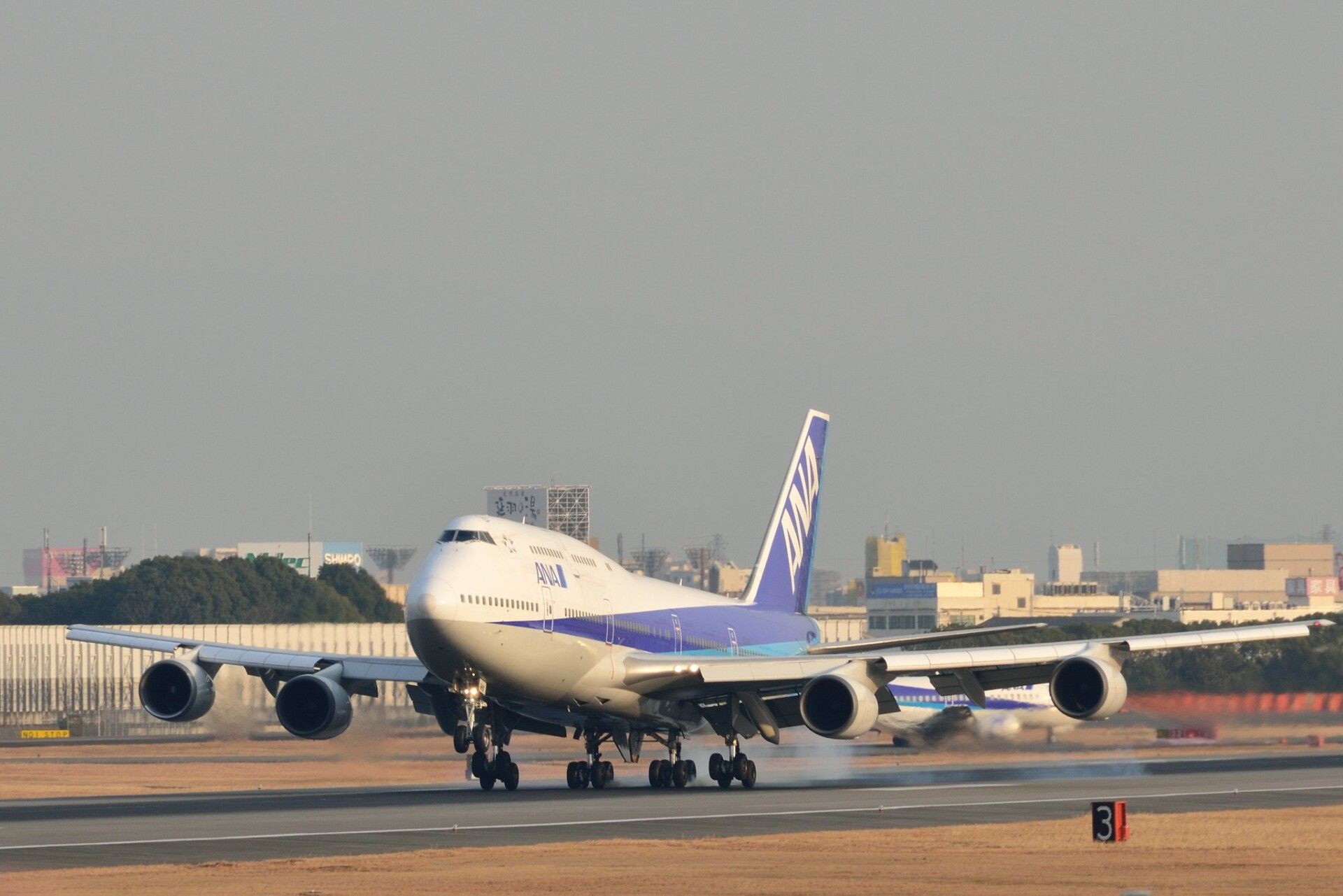 全日空商事｜ANA BOEING 747-400　OHANA JUMBO Boeing 747-400D All Nippon Airways 