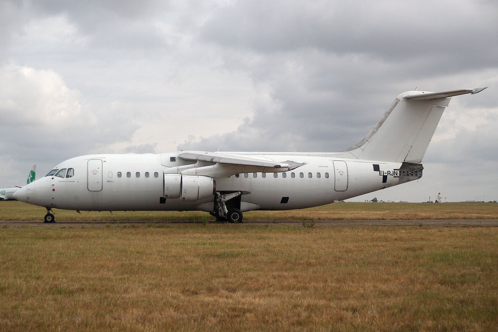 How A Crane Helped A Former CityJet Avro RJ85 Take 1 Last Flight