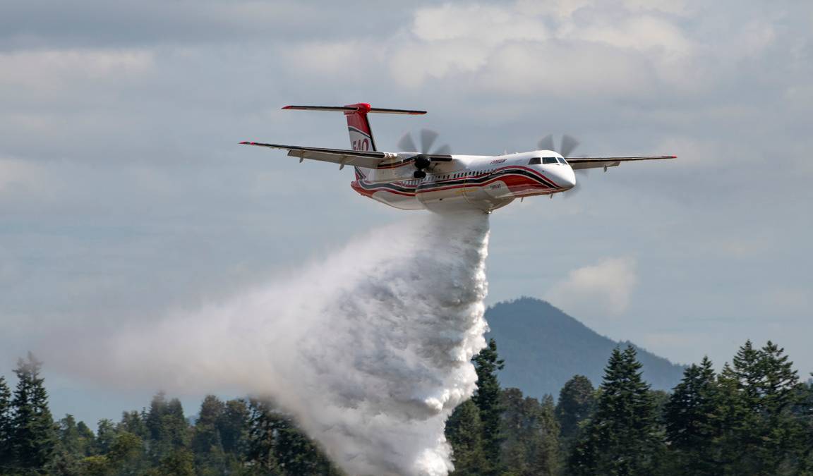 Why The Dash 8-400 Is So Valuable In Firefighting Missions