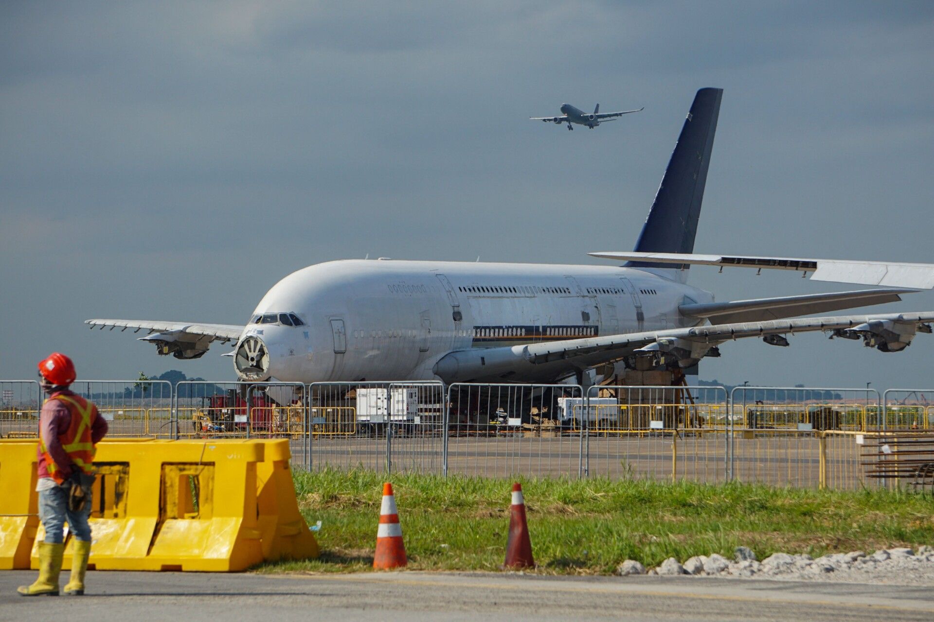 In Photos: Two Airbus A380s Set To Be Scrapped In Singapore