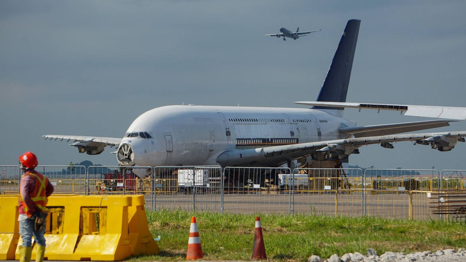 In Photos: Two Airbus A380s Set To Be Scrapped In Singapore
