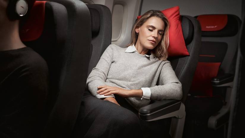 Austrian Airlines premium economy 
