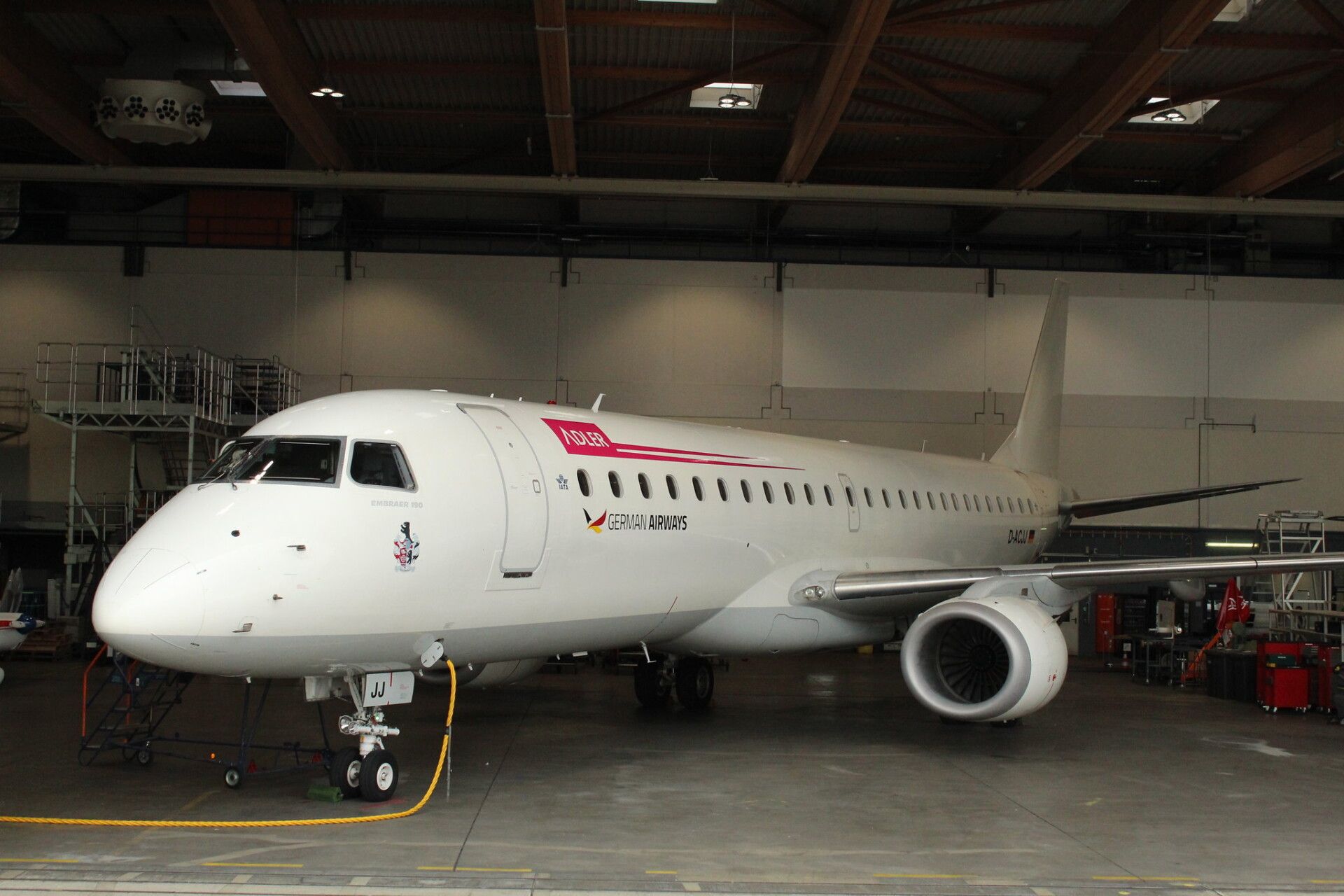 BA To Wet Lease An E190 From German Airways For CityFlyer Flights