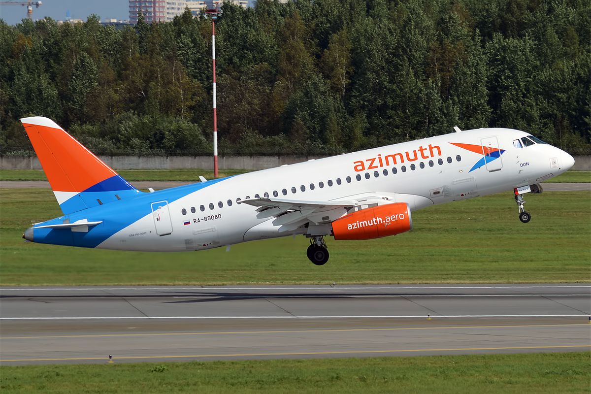 Deer Strike: Azimuth Sukhoi SJ95 Hits An Animal Landing In Pskov