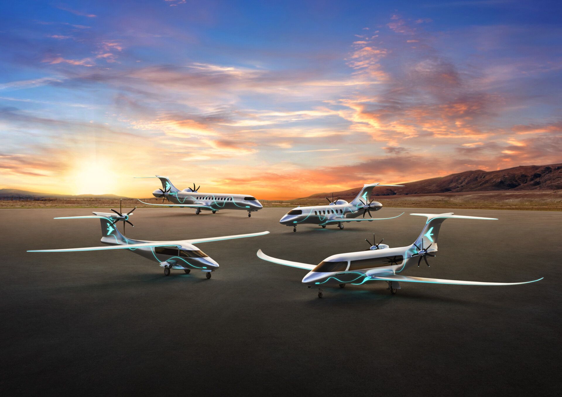 Embraer Launches A Fleet Of 4 New Sustainable Aircraft Designs