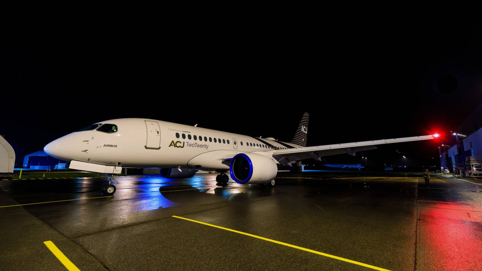 Private Jet: First Airbus ACJ220 Rolls Out Of Paintshop