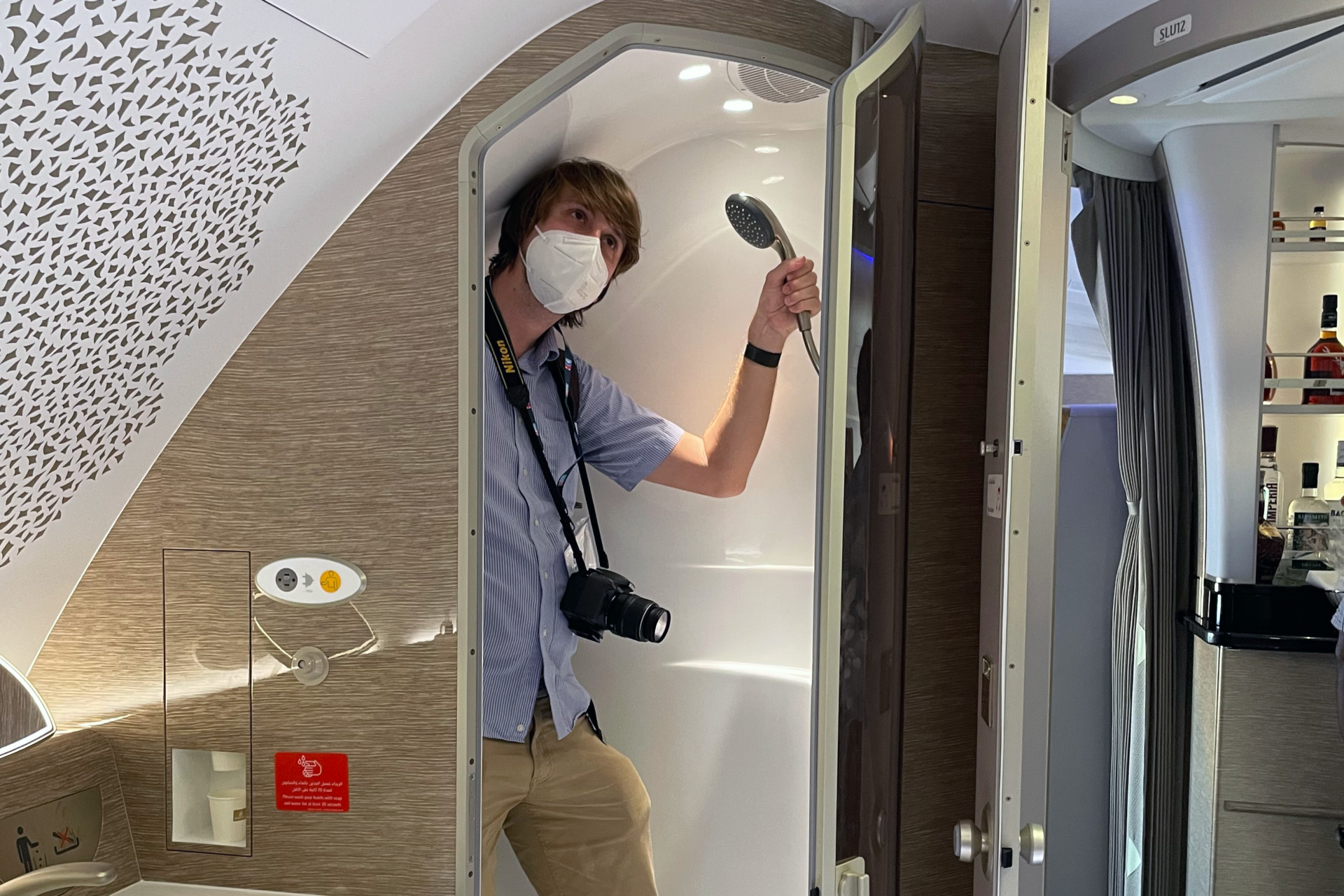 Emirates, Airbus A380, Guided Tour