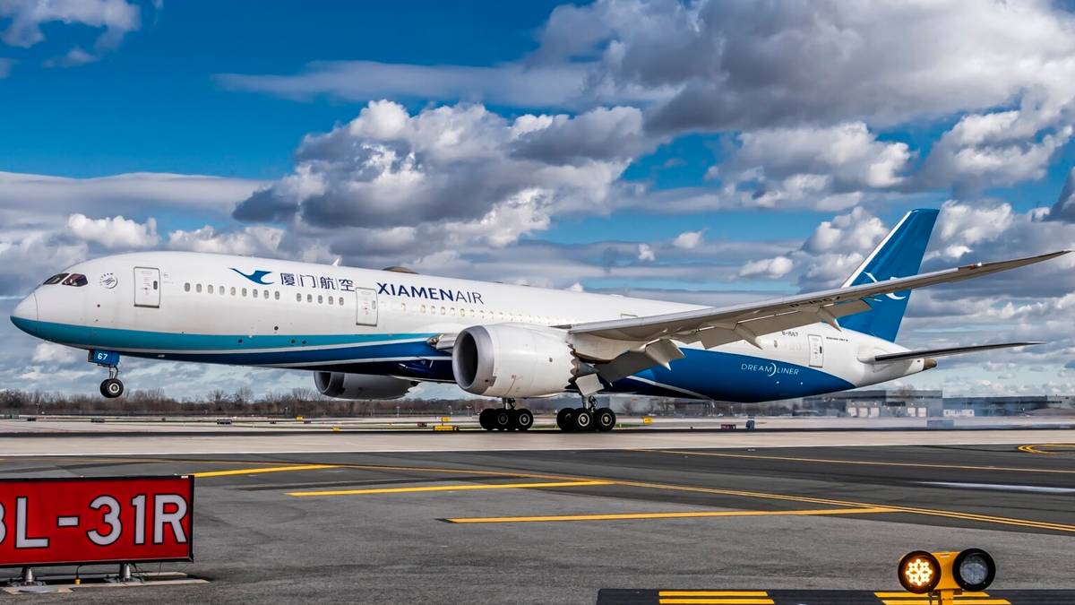 The Fleet Of Mainland China's Second SkyTeam Airline: XiamenAir