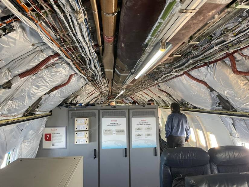 In Pictures: Onboard Honeywell's Boeing 757 Technology Demonstrator