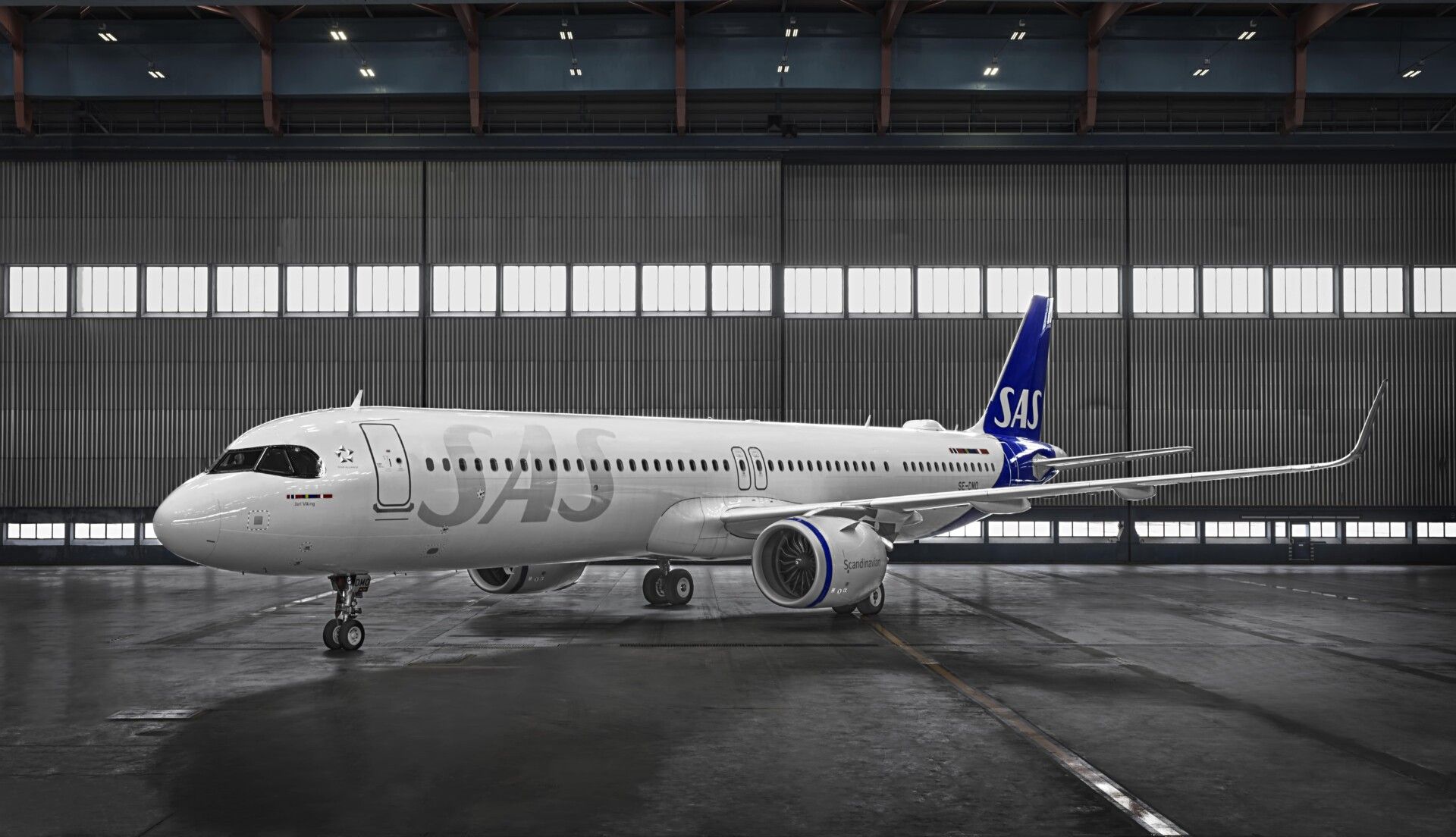 New SAS Airbus A321LR Completes First Long Range Flight
