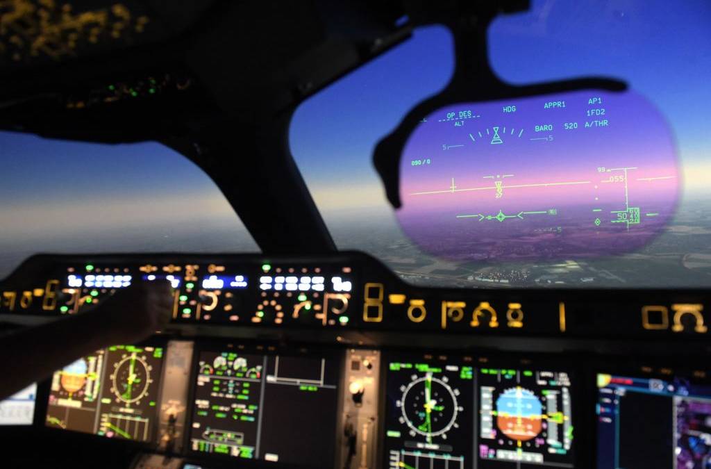 How Do Aircraft Heads-Up Displays Work?