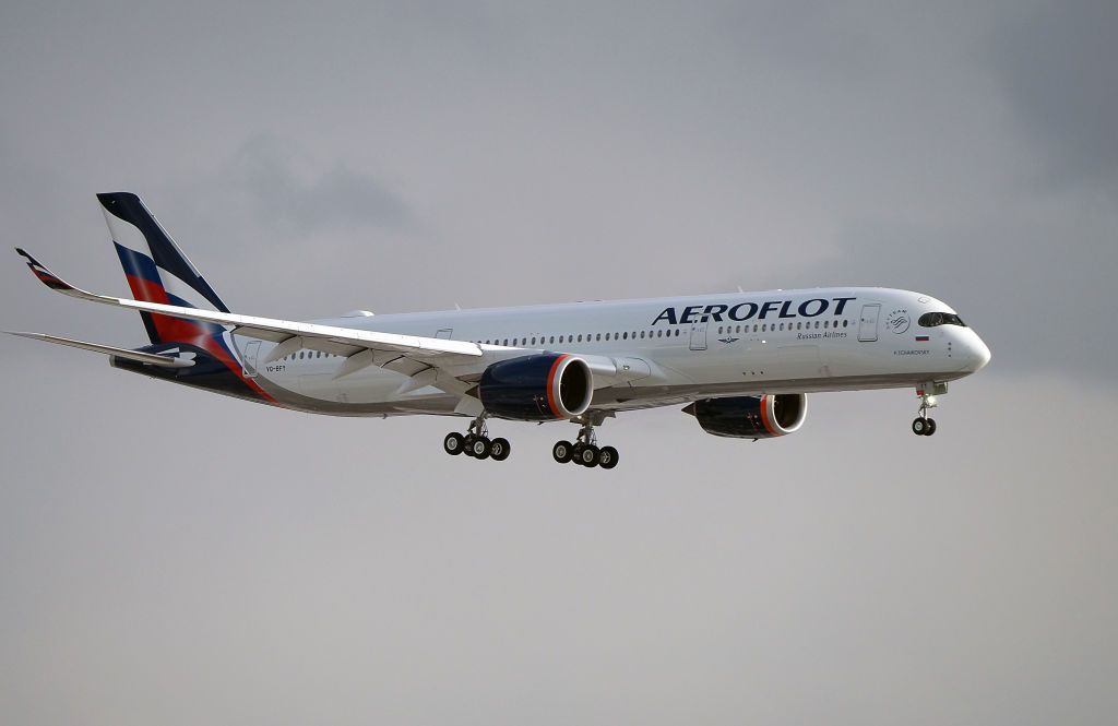 Aeroflot Airbus A350 Getty