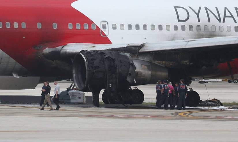 What Caused The 2015 Dynamic International Boeing 767 Engine Fire?