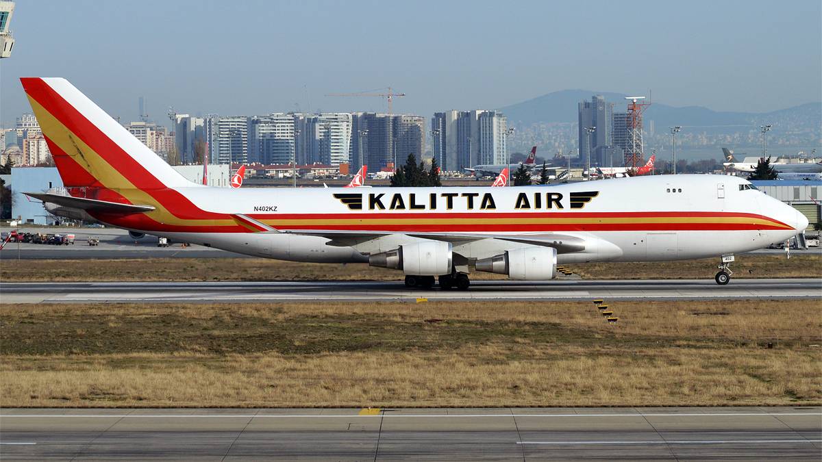 Kalitta Boeing 747-400 Loses Panel Flying To Miami
