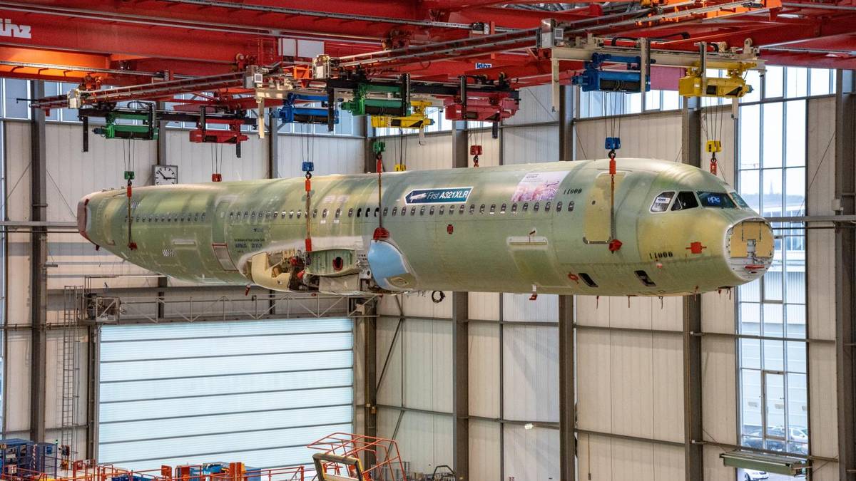 How Airbus Builds The A321XLR In Hamburg