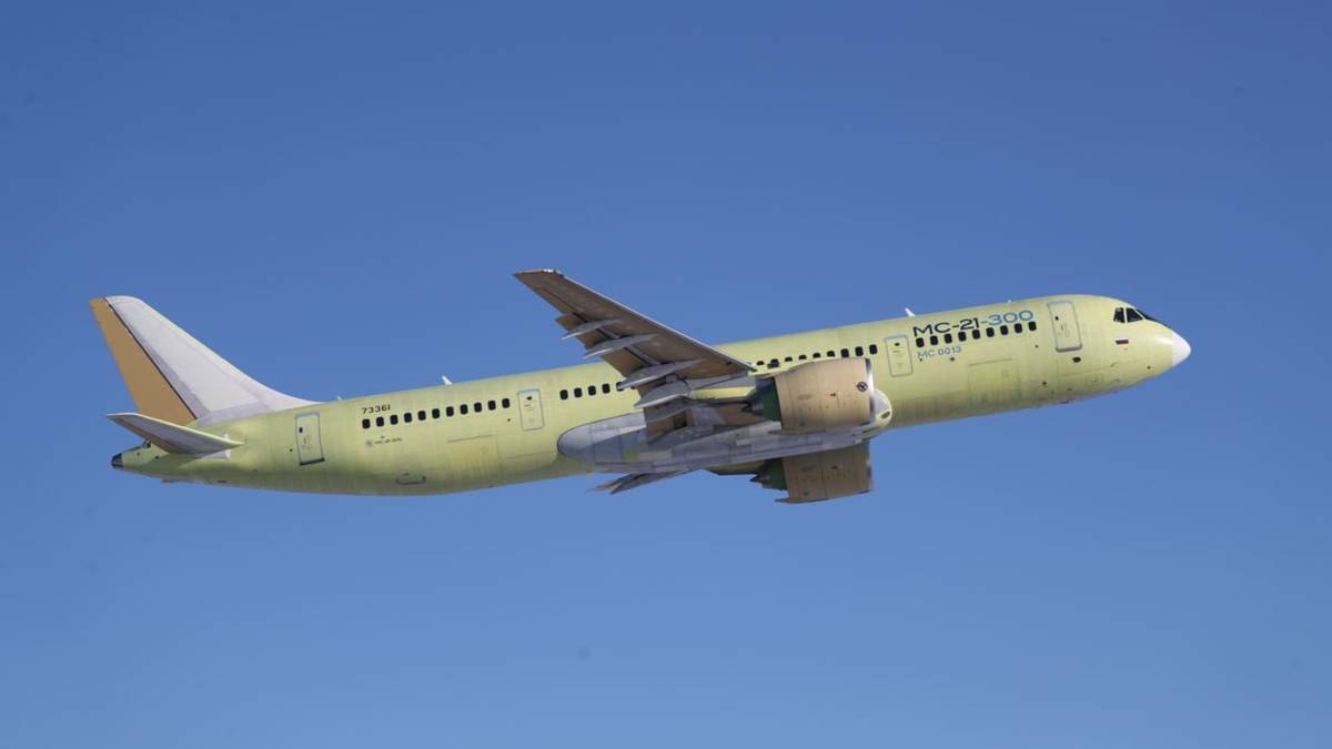 Russia's MC-21 Receives Its Initial Type Certification