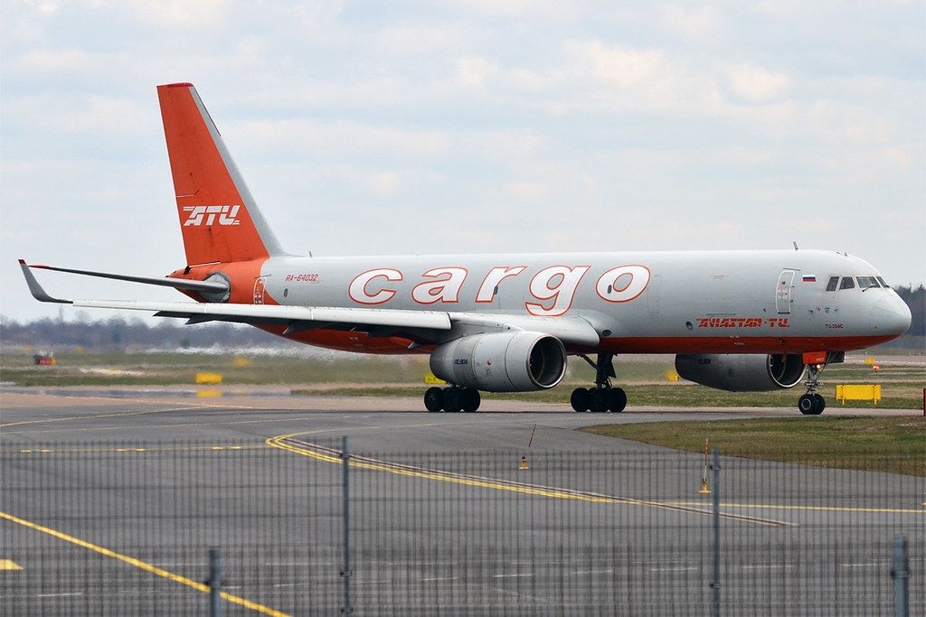 Tupolev Tu-204 Cargo Plane Catches Fire In Hangzhou
