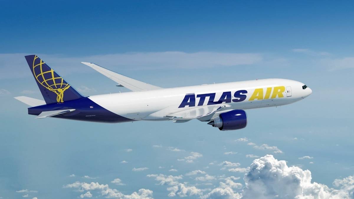 ATLAS AIR 777-200LRF アトラス航空 ボーイング 貨物機 Atlas Air Orders Four Boeing 777 Freighters