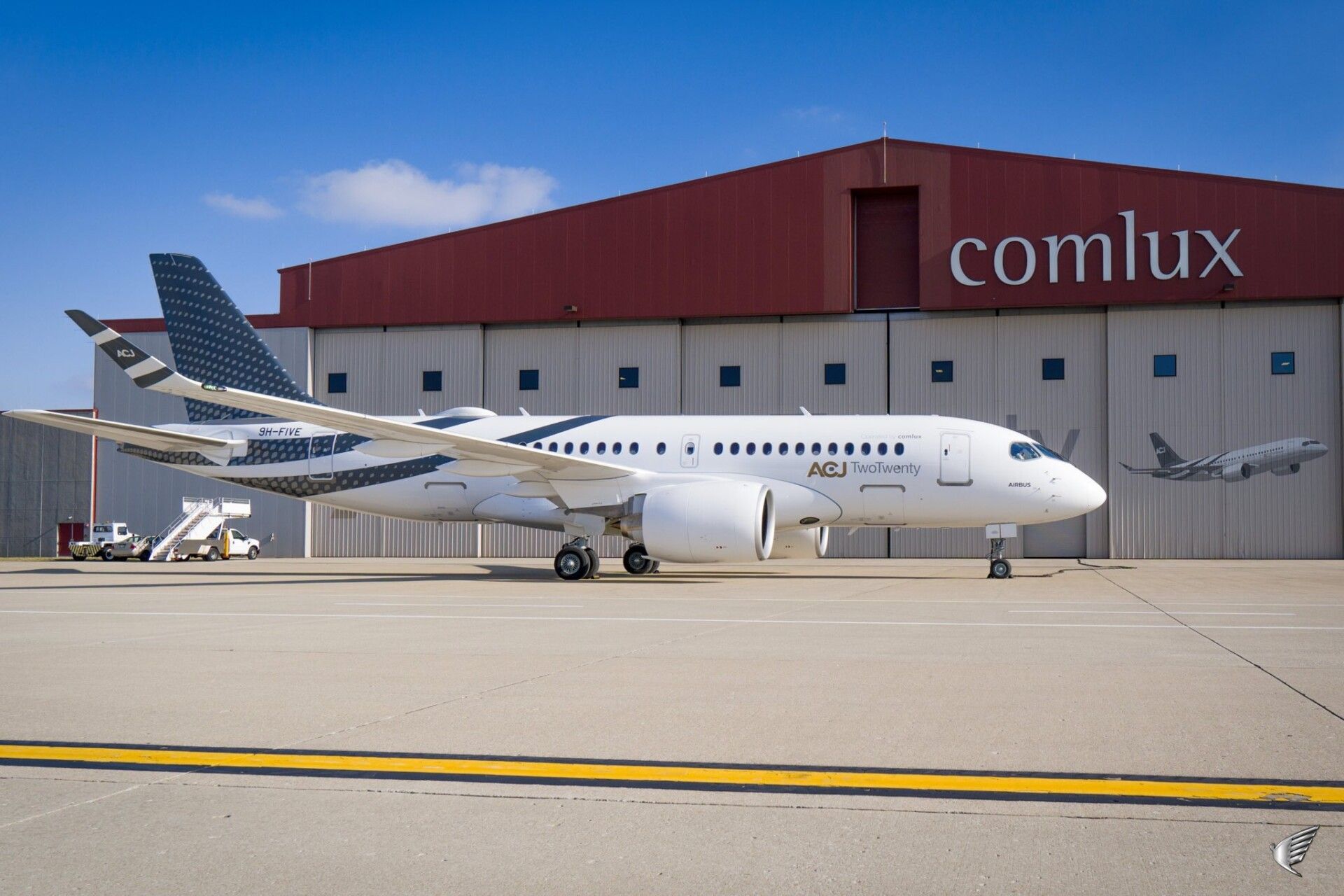 Worlds 1st Airbus Private A220 Jet Delivered To Comlux