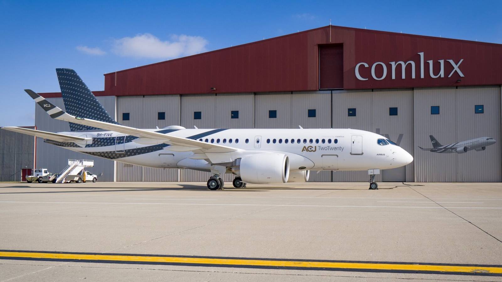 Worlds 1st Airbus Private A220 Jet Delivered To Comlux