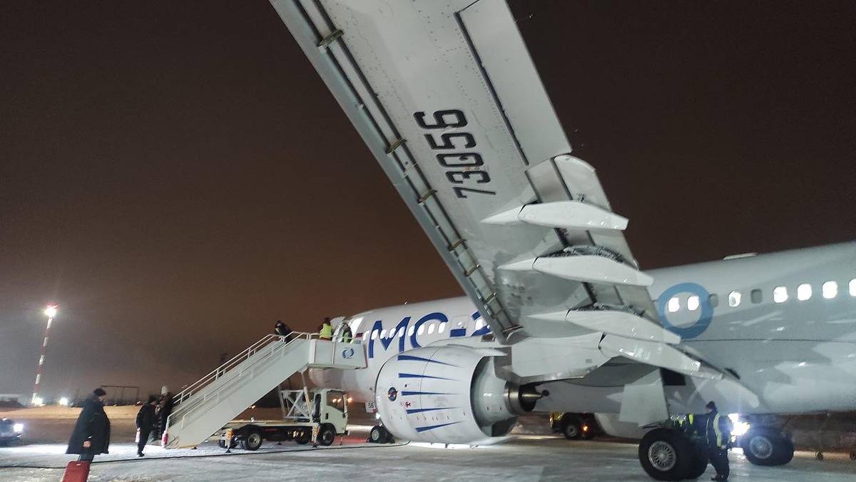 Russia's Is Testing Its MC-21 In Extreme Cold Conditions