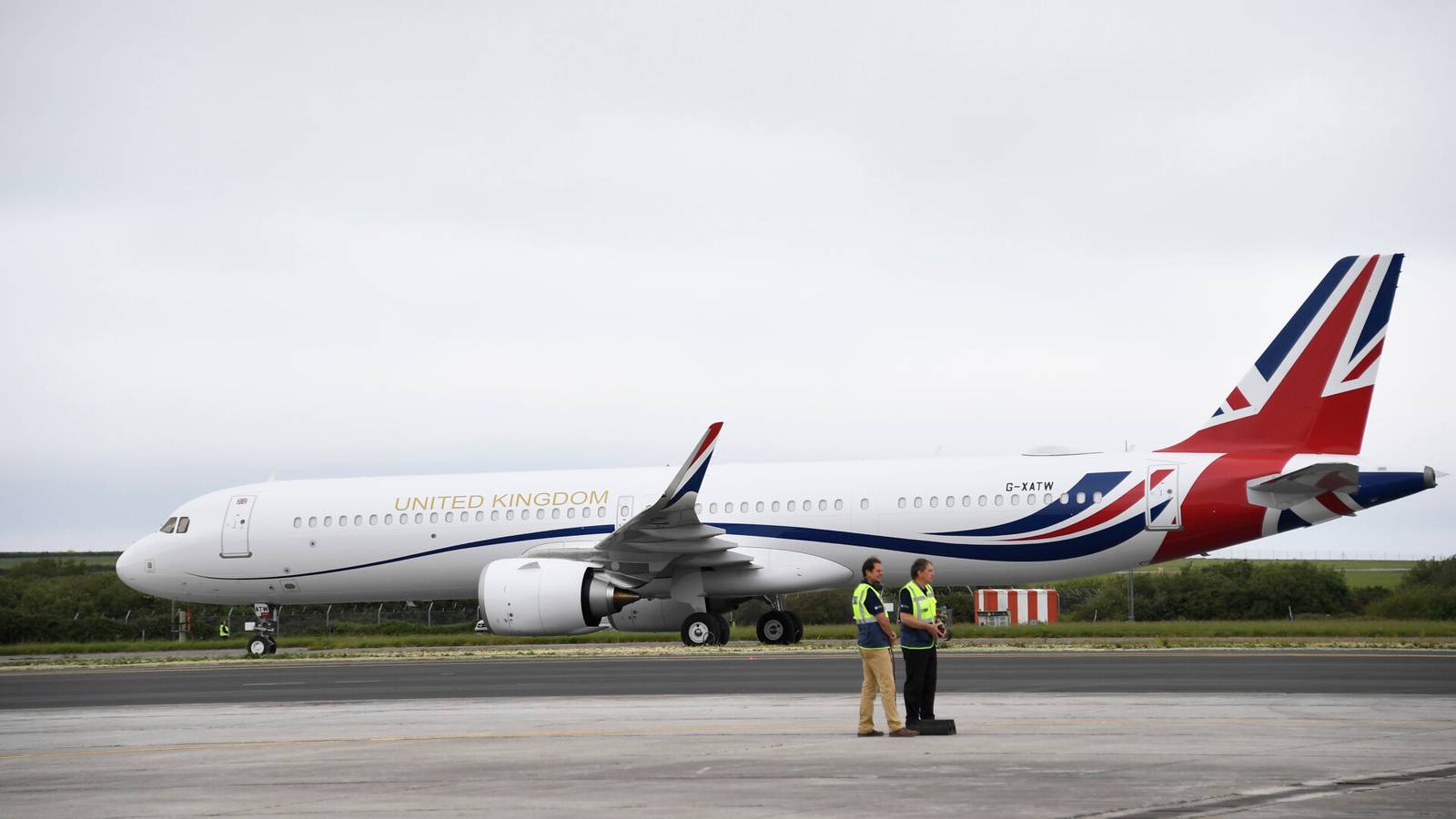 The British Government Used An A321 To Fly To Australia