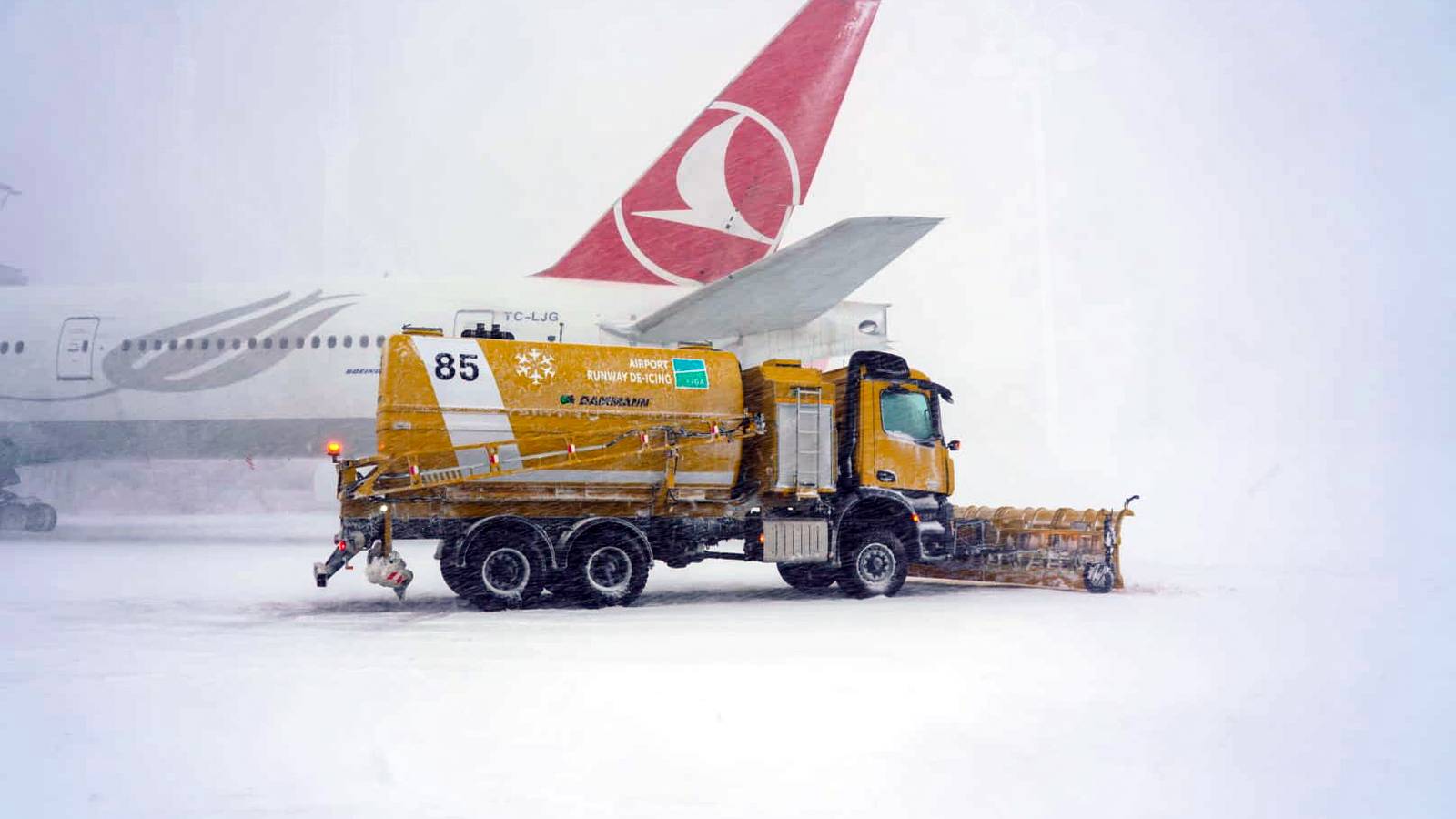 Istanbul Airport Roof Caves In Under Weight Of Heavy Snowfall