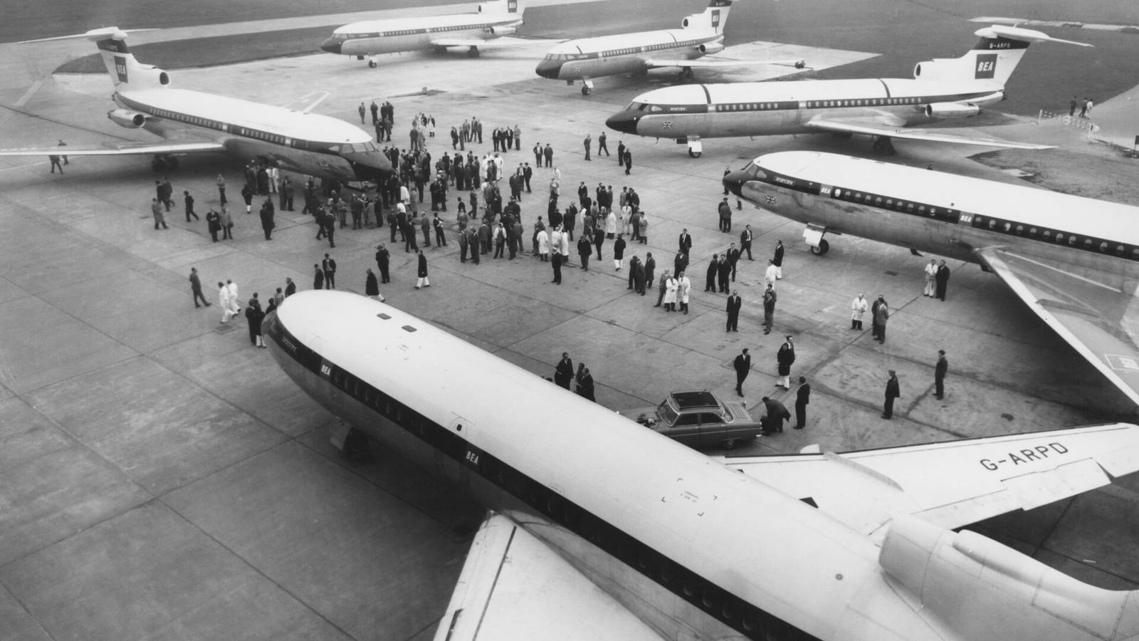 The UK's Boeing 727 Rival: 60 Years Since The Hawker Siddeley Trident First Took Flight