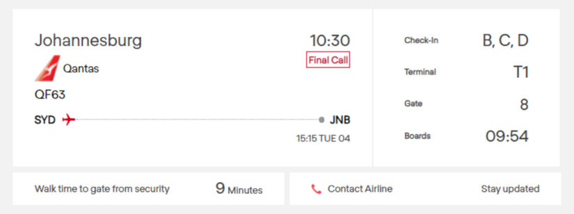 Wheels Up: Qantas Resumes Regular Flights To South Africa