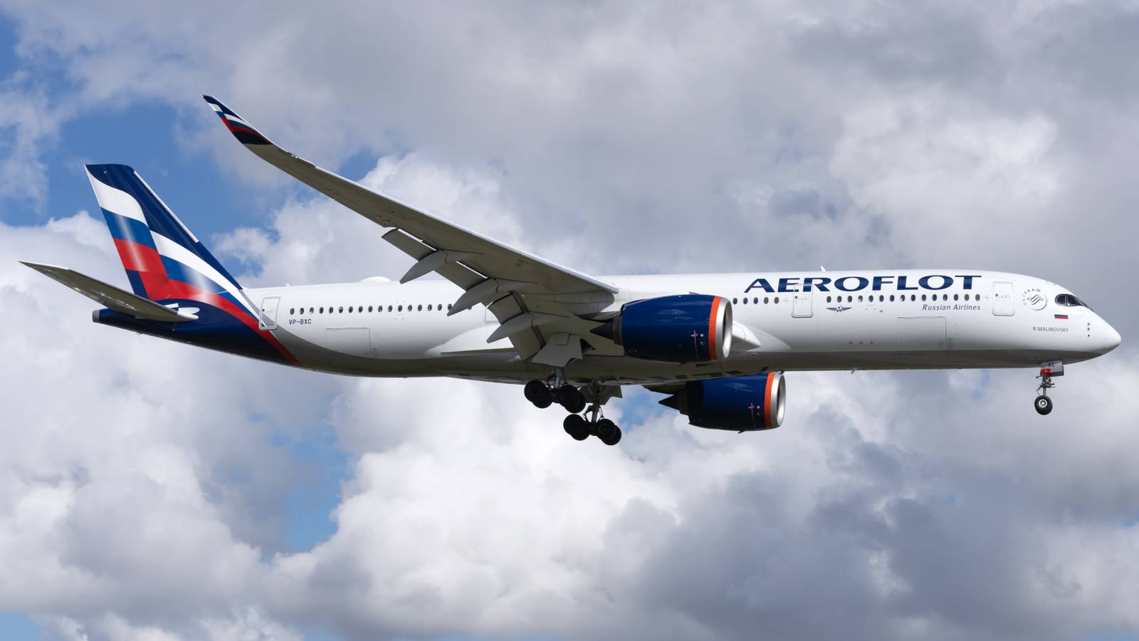 Canada States Aeroflot Flight Violated Its Airspace Ban