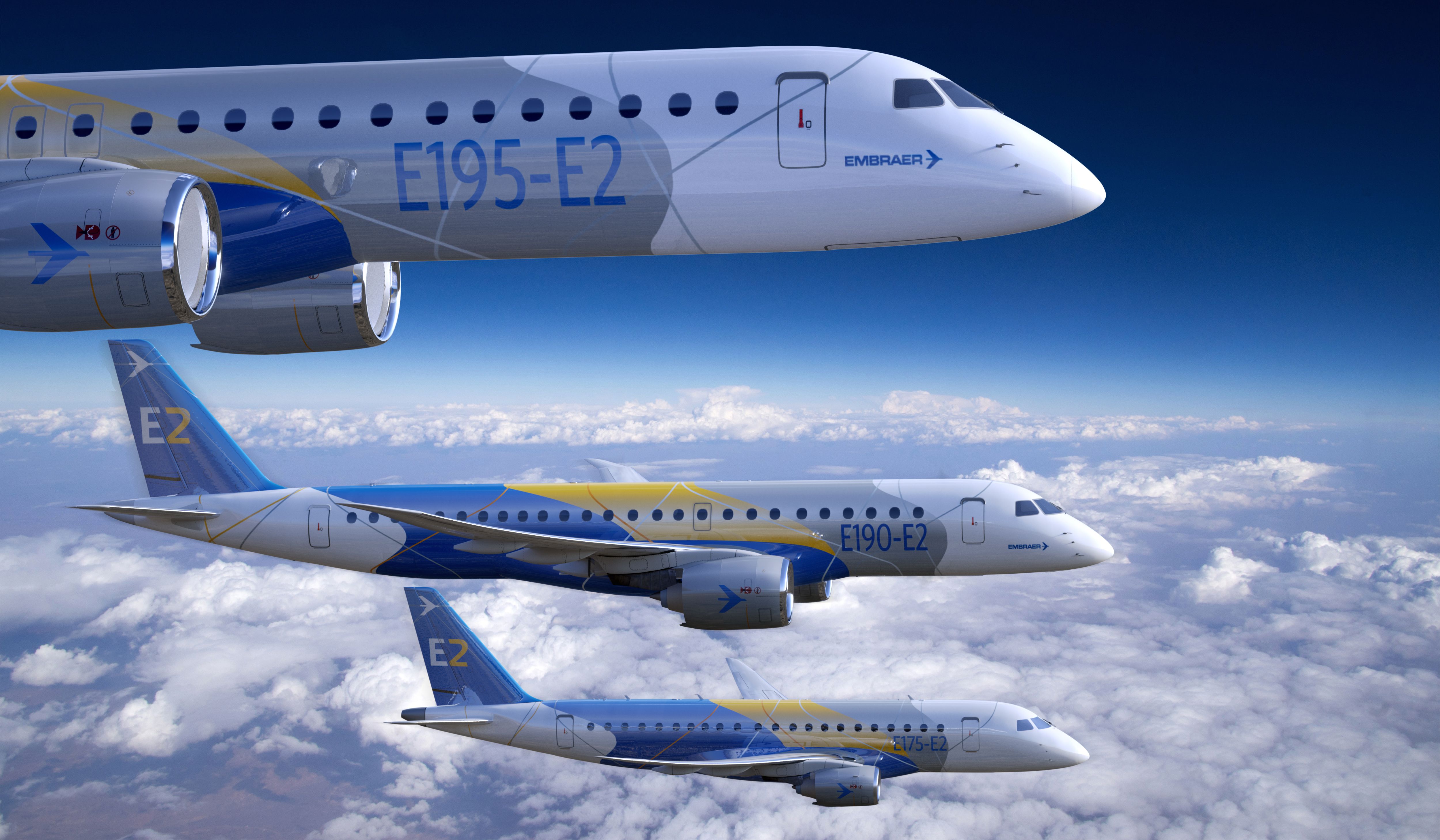 Embraer Delivered 3 E195-E2s & 8 E175s During Q2