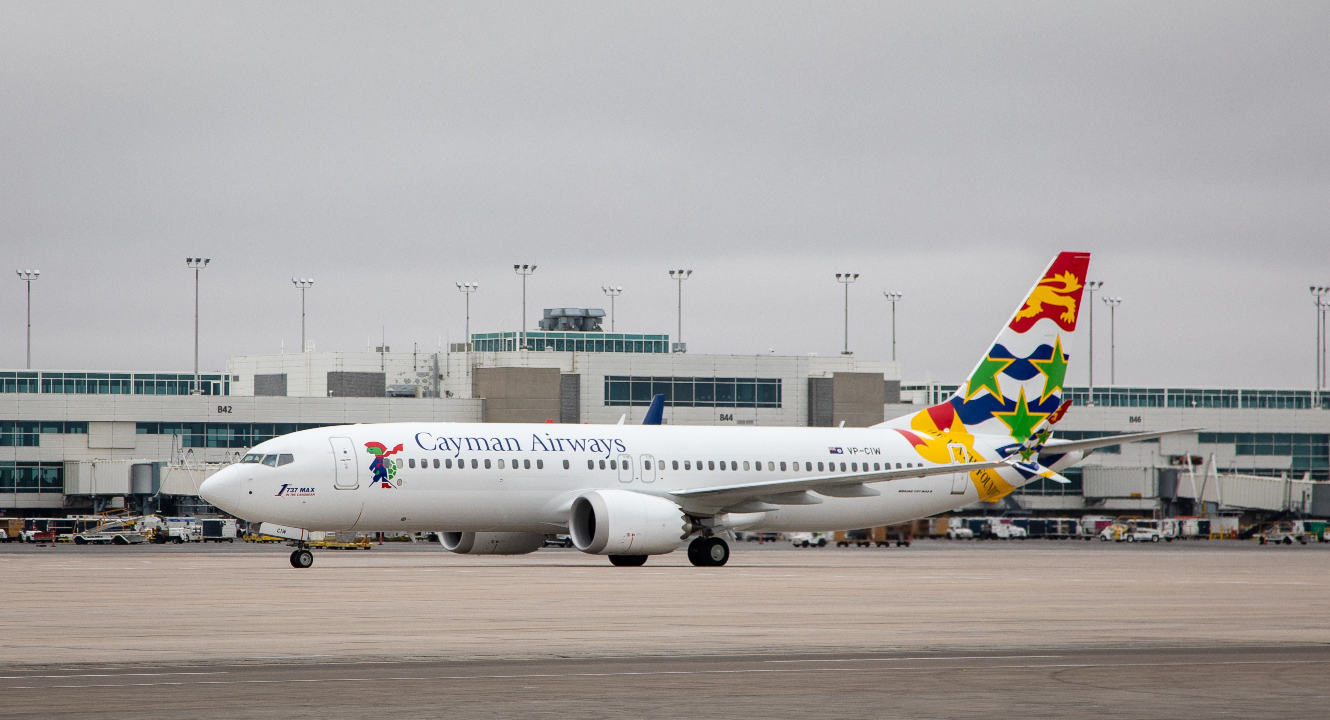 Cayman Airways Returns To Denver With A Boeing 737 MAX