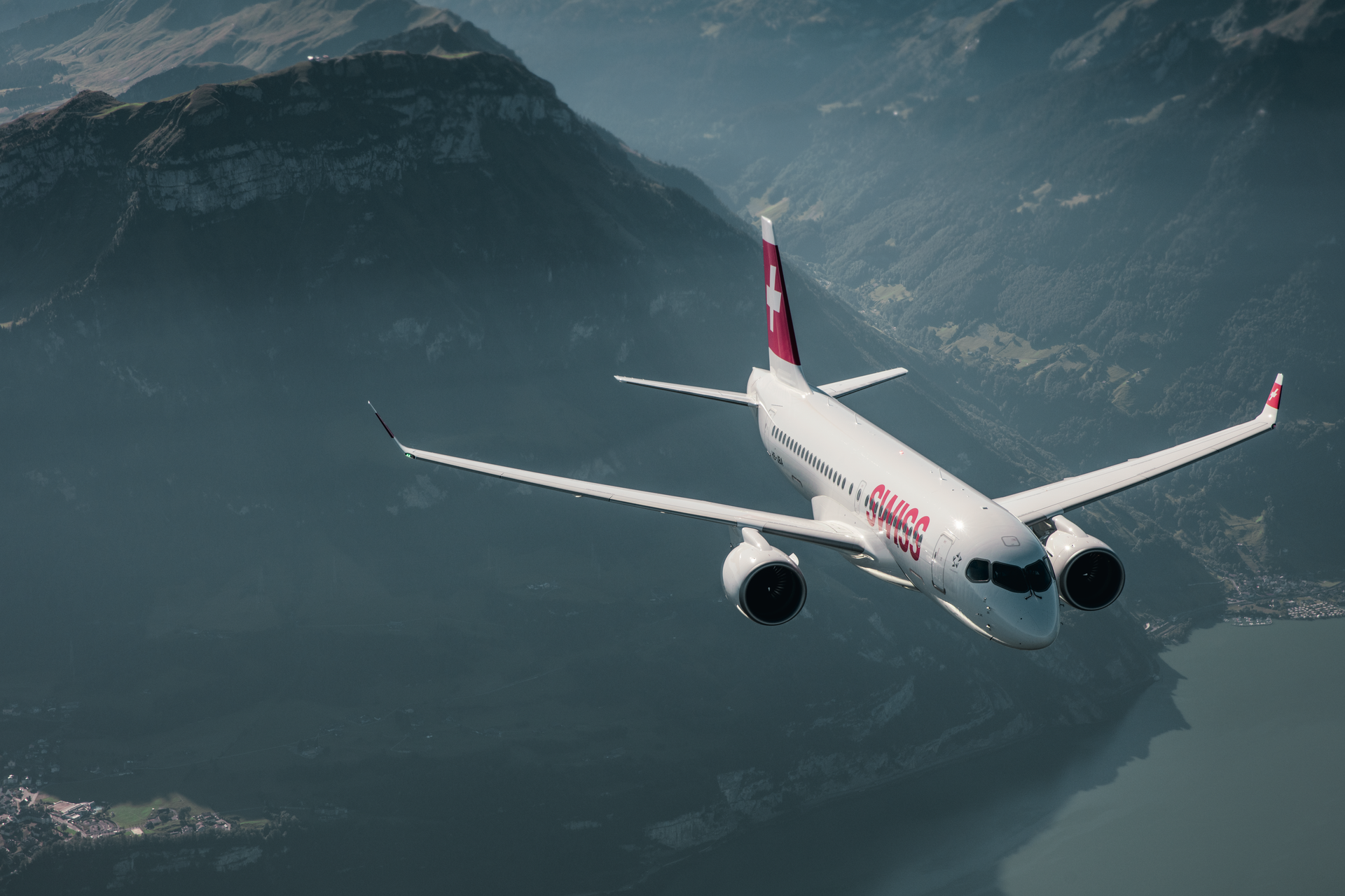 Why A SWISS Boeing 777 Landed Next To A Company A220 In Miami