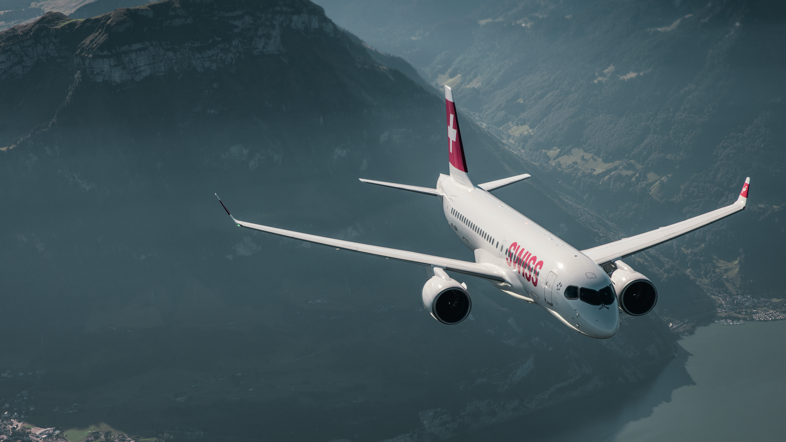 Why A SWISS Boeing 777 Landed Next To A Company A220 In Miami