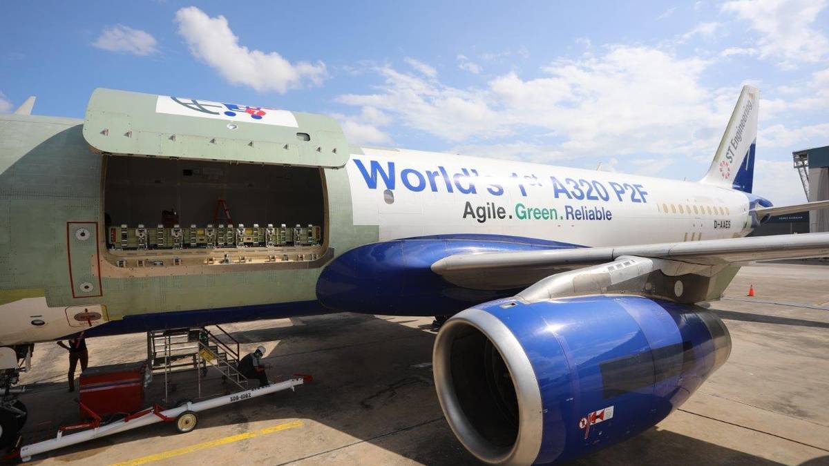 EFW Snags Certification For World's First Airbus A320 Converted Freighter