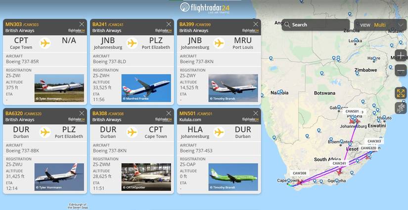Kulula & British Airways Back In The Skies After South Africa Restores ...