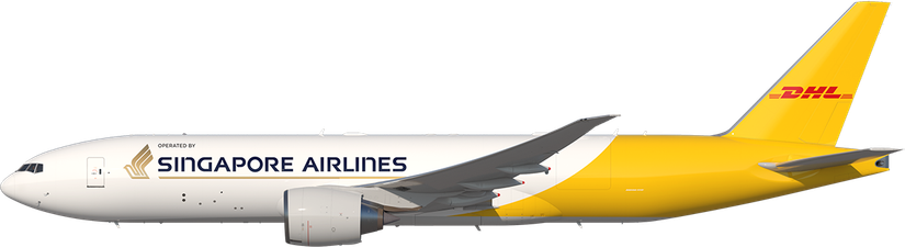 DHL SINGAPORE AIRLINES 777-200LRF シンガポール DHL/Singapore Airlines Boeing 777-200LRF | Review #644 - YouTube