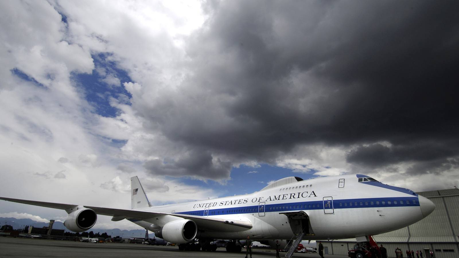 What A Nuke-Proof Boeing 747 'Doomsday Plane' Is Doing In Europe