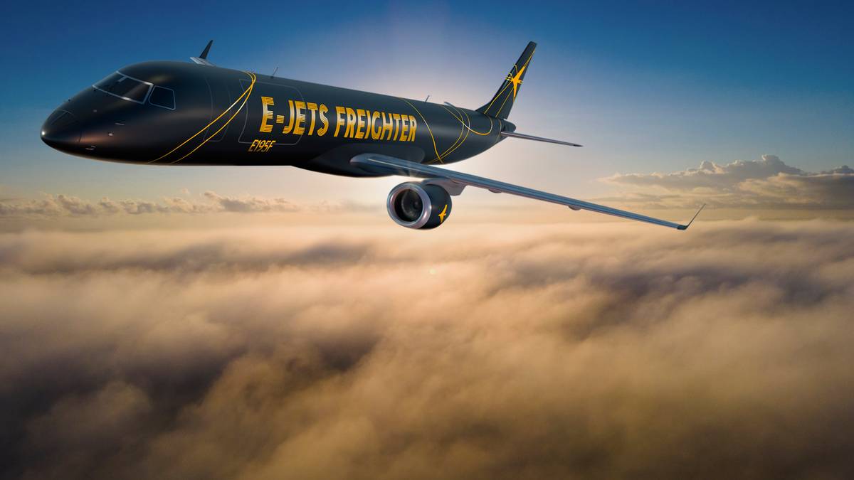 Embraer Eyes The Freighter Market With E190 & E195 Cargo Conversions