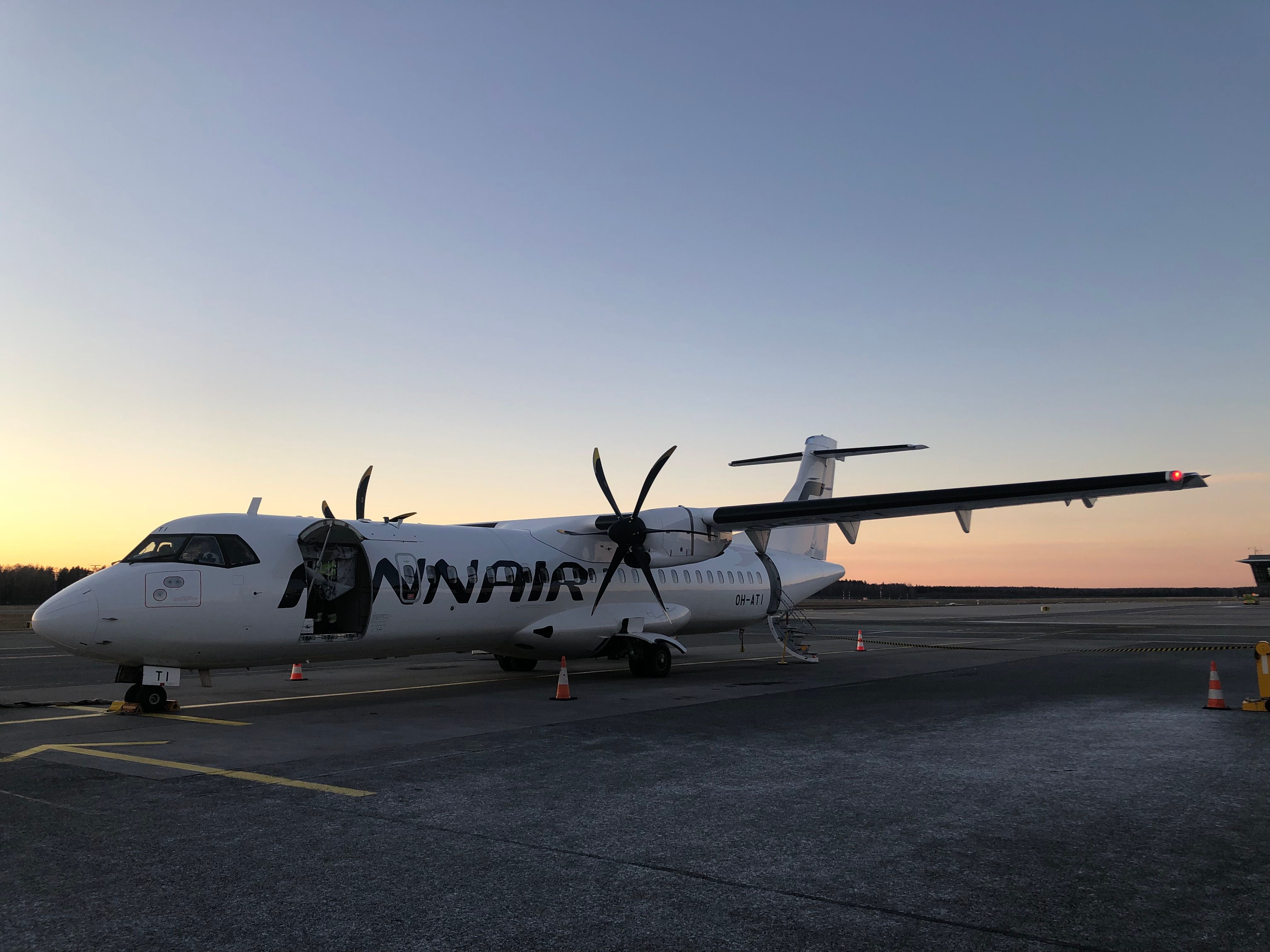 Flight Review: Riga To Helsinki On A NORRA (Finnair) ATR72