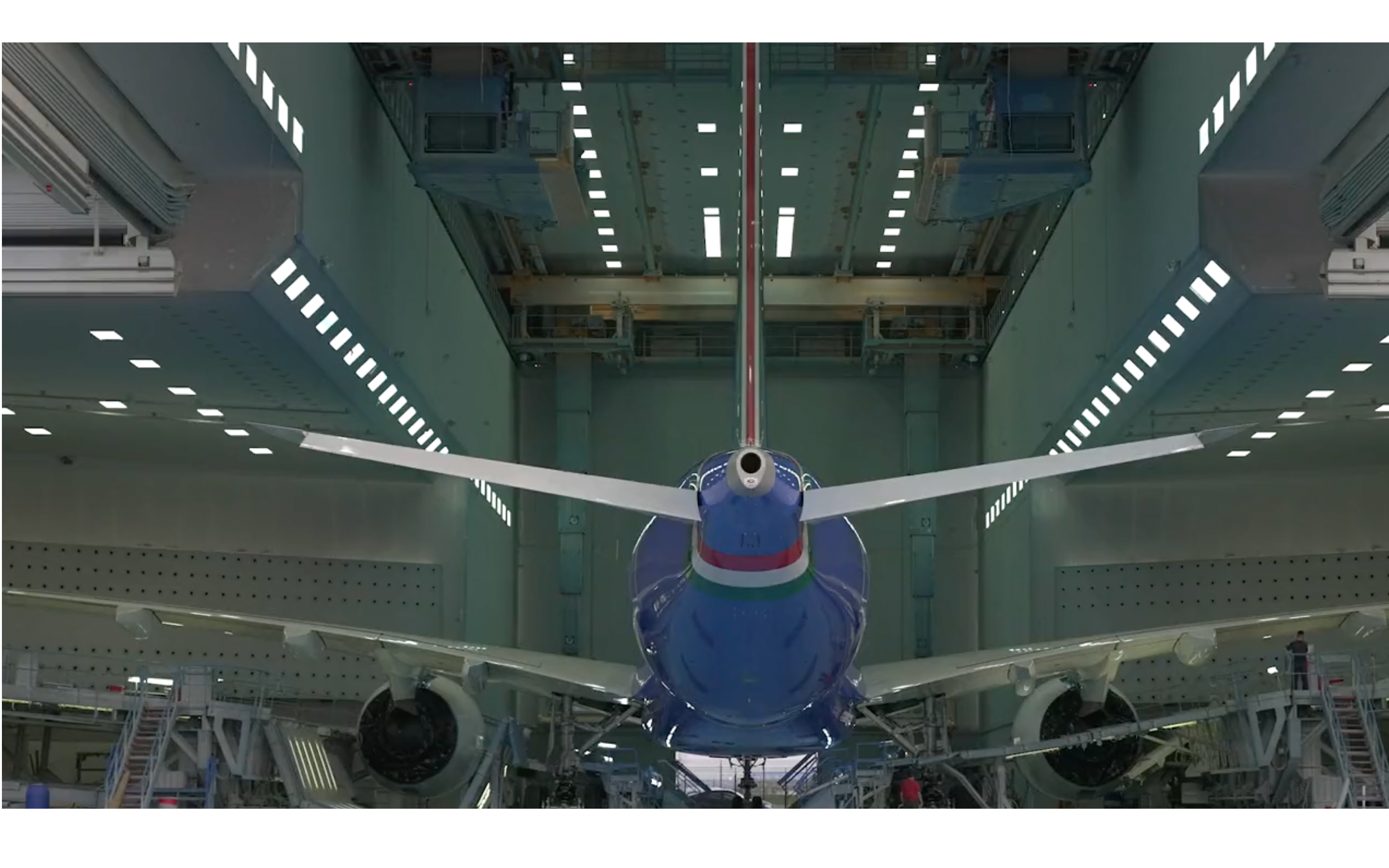 ITA Presents Its Airbus A350 Fresh Out The Paint Hangar