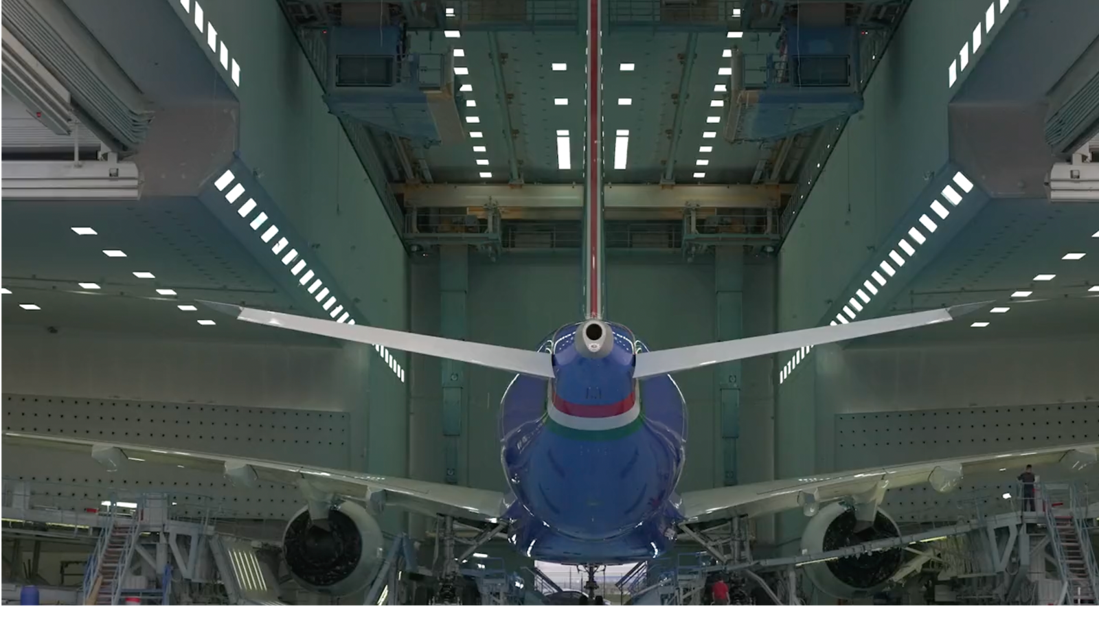 ITA Presents Its Airbus A350 Fresh Out The Paint Hangar