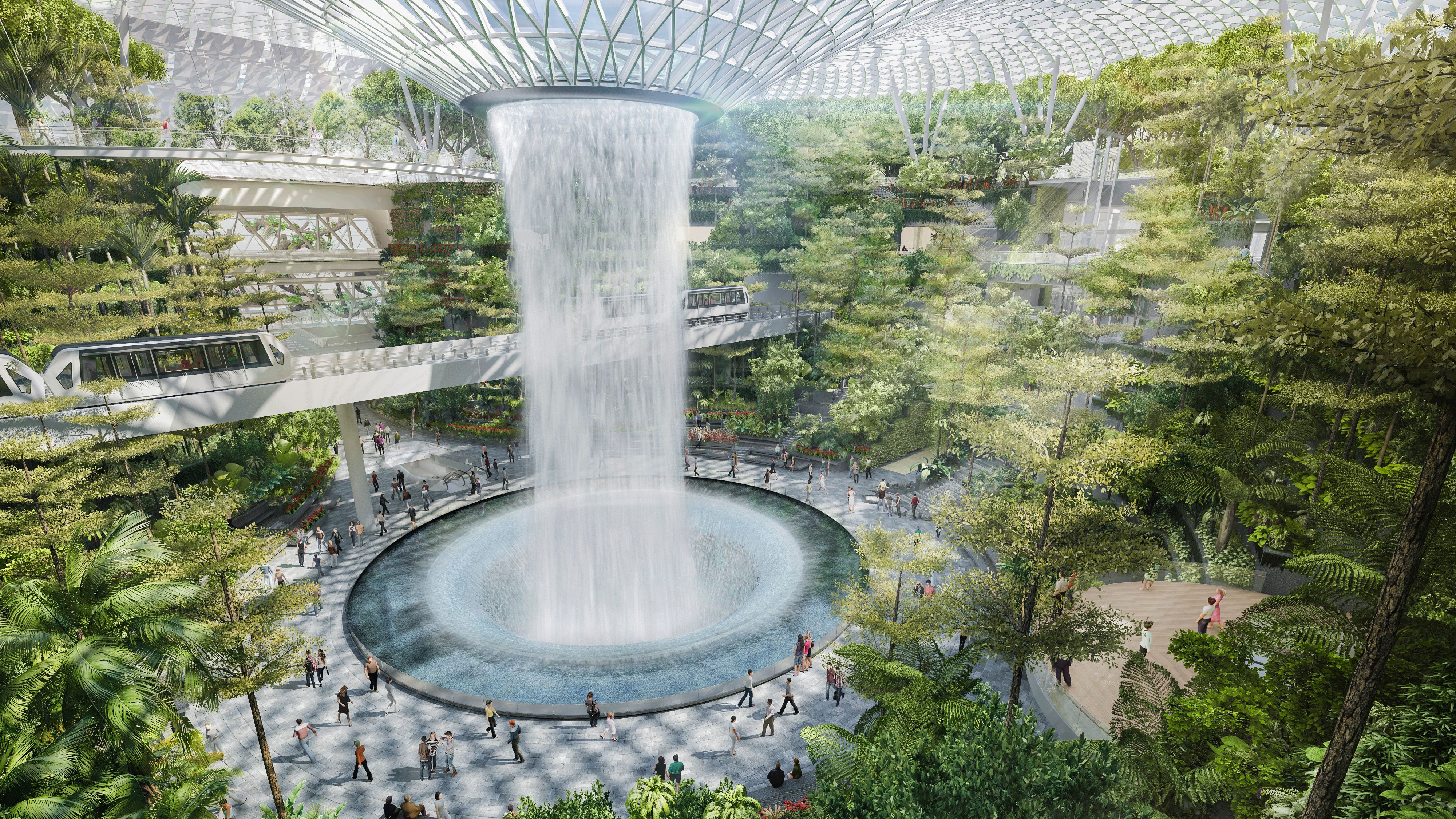 Why Are Natural Features Becoming More Common At Airports?