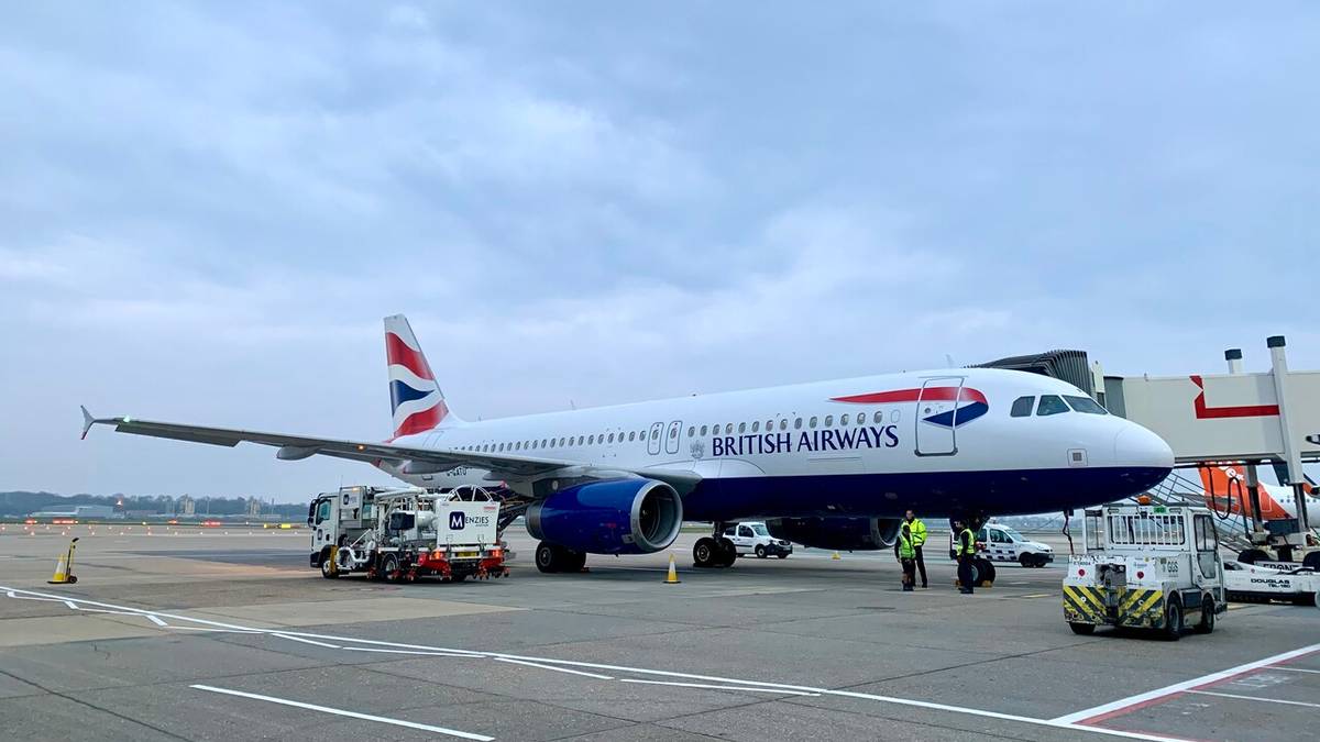 British Airways Operates 1st Gatwick Short-Haul Flight Since 2020