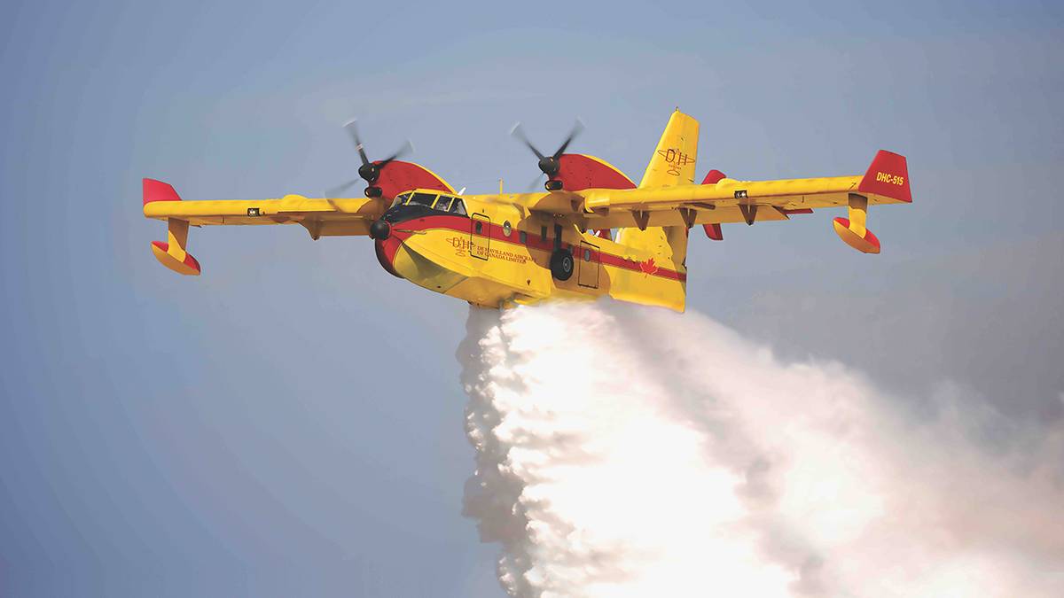 De Havilland Will Revive Its Firefighting Plane Program In Canada
