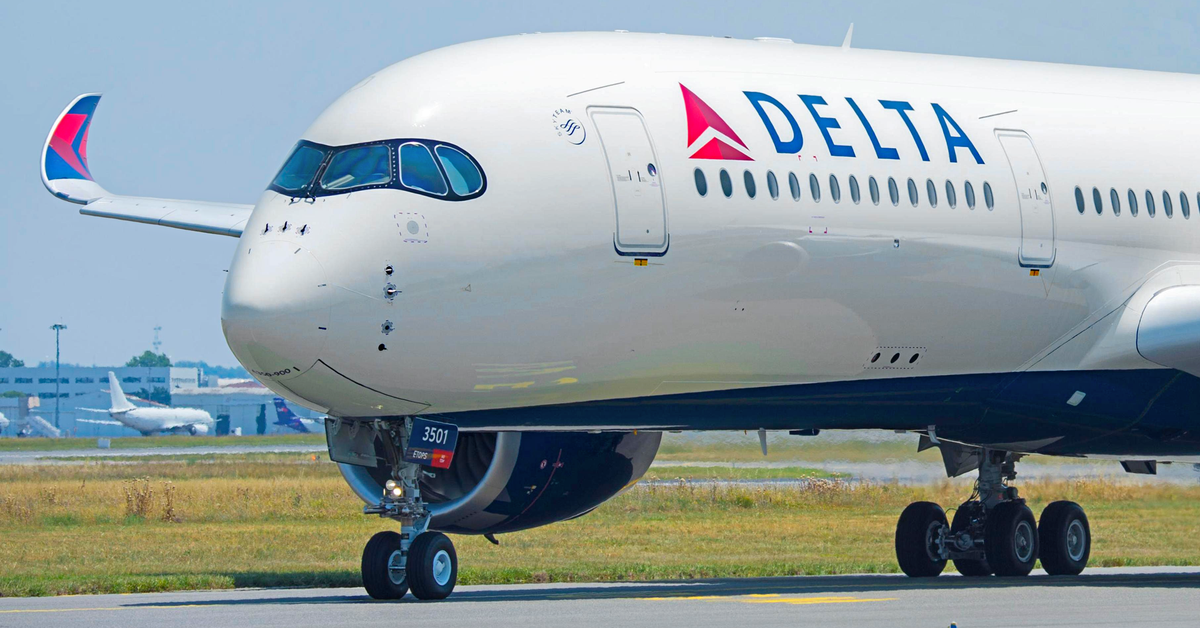 ✈New！!Delta航空 ／ Air-bus A350-900 1/150 Here's Where Delta Air Lines Is Flying Its Airbus A350s This Winter