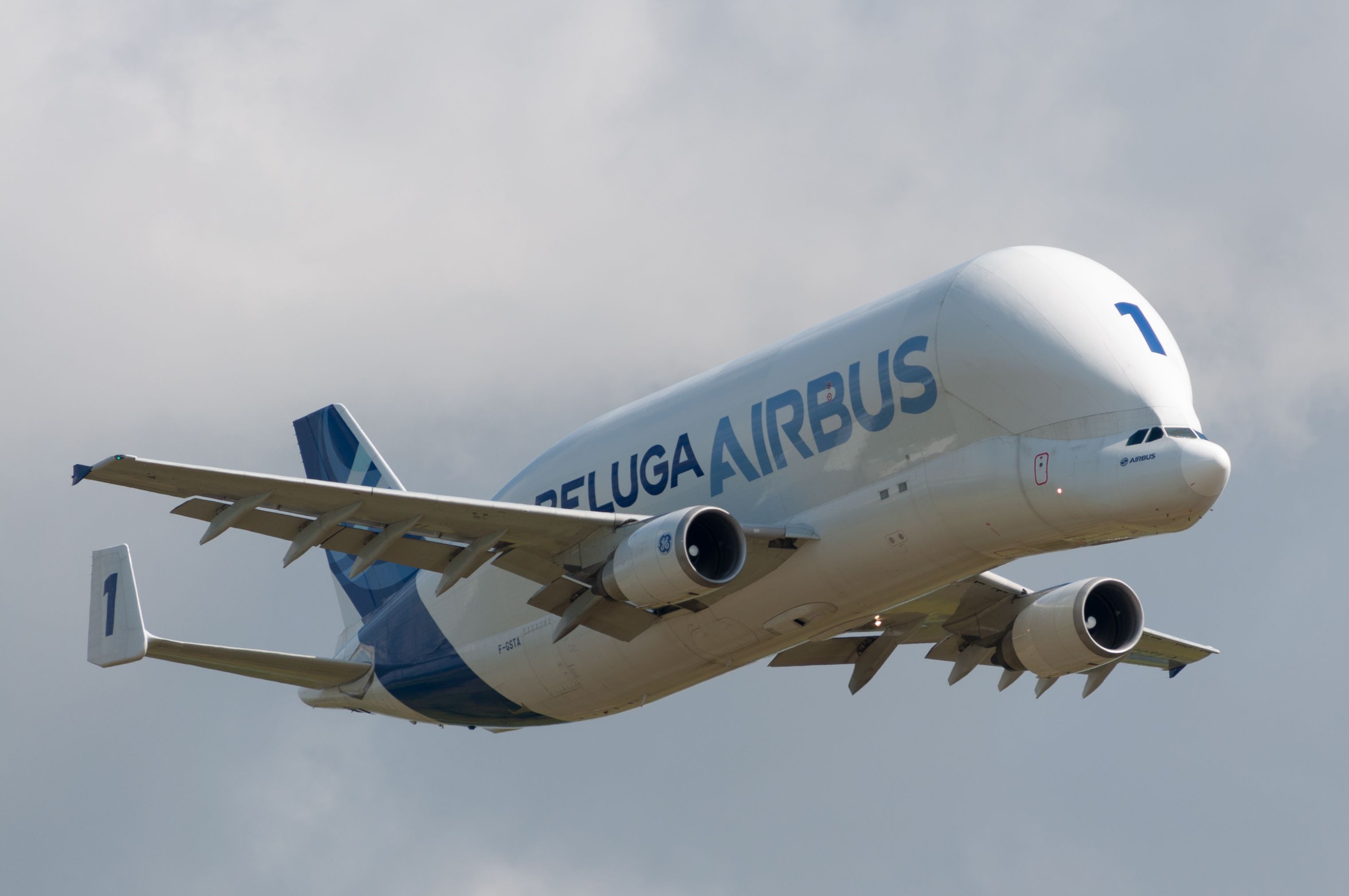 Airbus Is Using One Of Its Beluga Aircraft To Fly A Satellite To Kennedy Space Center