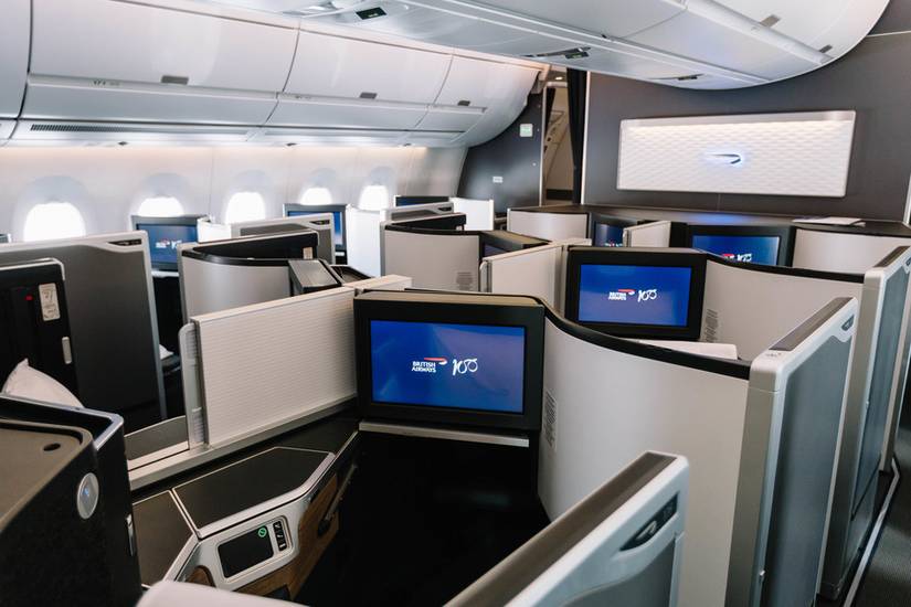 British Airways A350 Club World