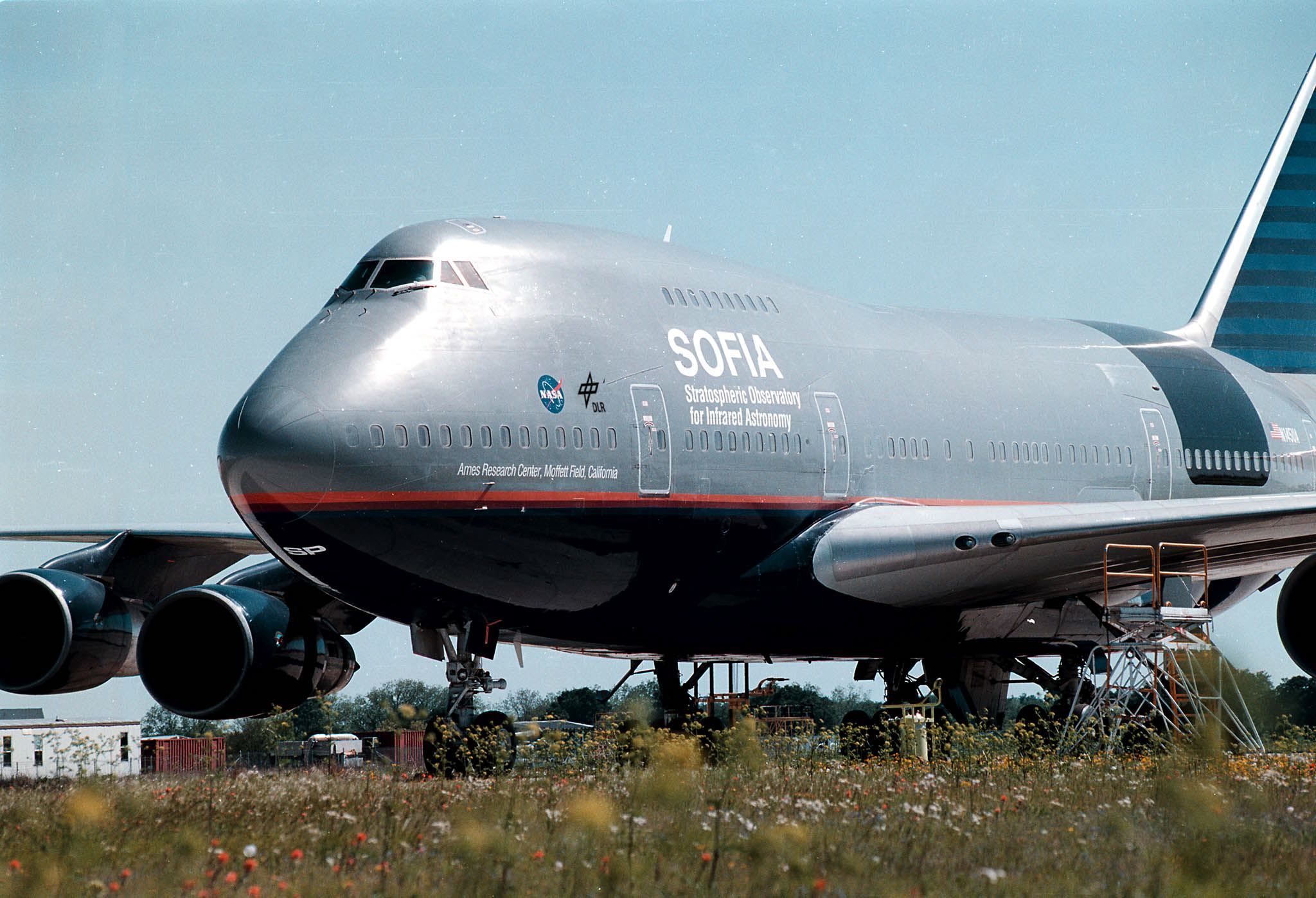 NASA Boeing 747 Damaged By Severe Weather In New Zealand